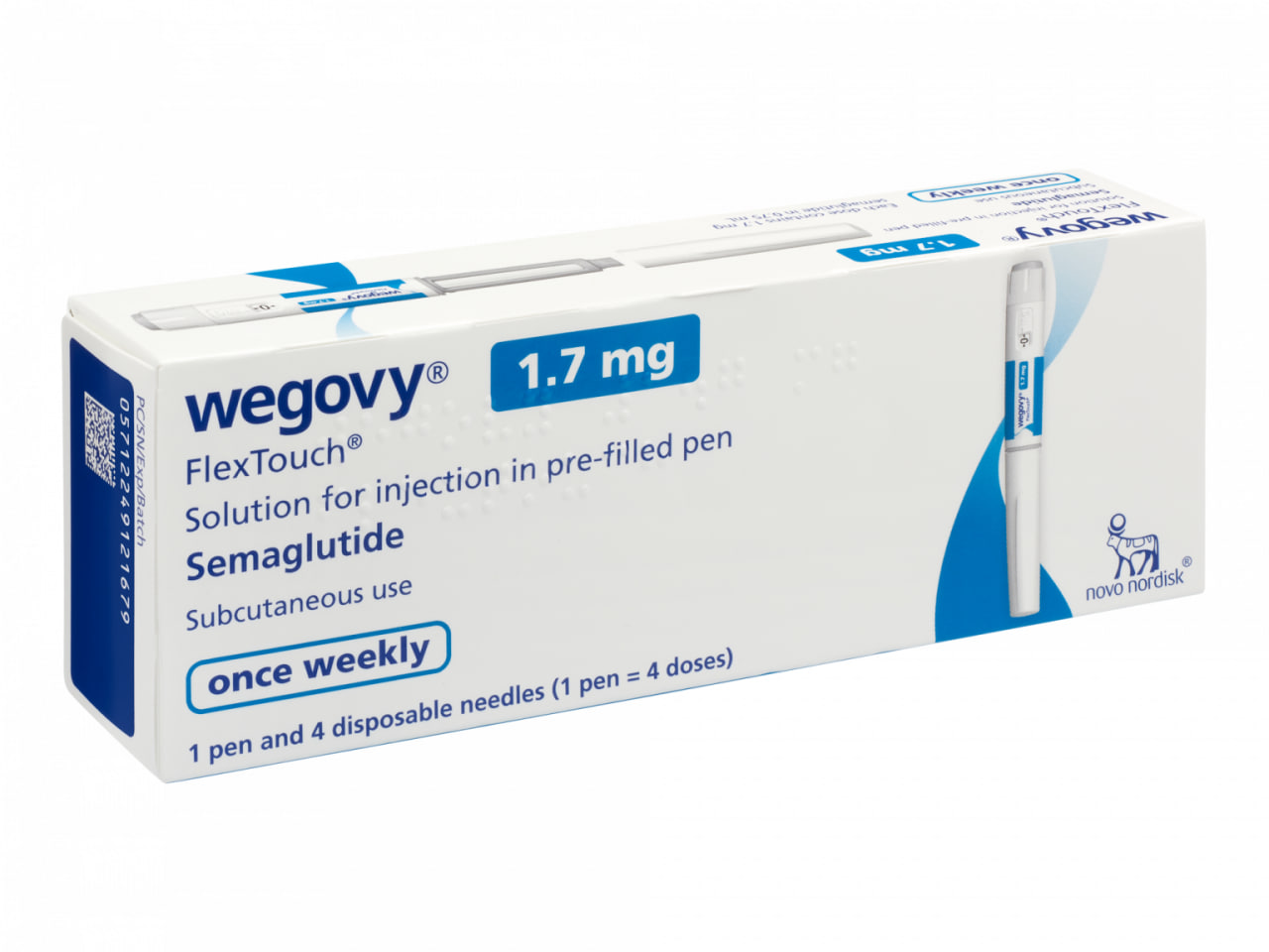 Wegovy x 1 Pen Continuation Pack 1.7mg