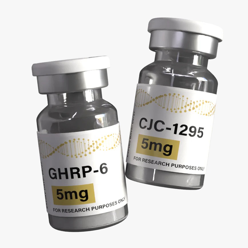 CJC-1295 No DAC 5mg & GHRP-6 5mg ( 10 vials )
